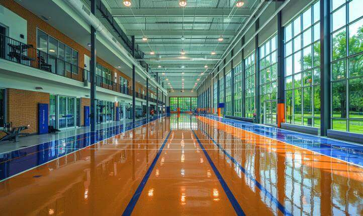 sports-hall-clean in Kempston